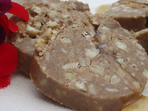 Gofio with honey and almonds